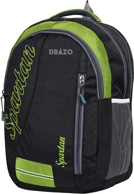 

DRAZO 1002 GREEN CASUAL Waterproof School Bag(Green, 30 L)