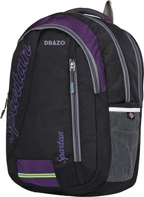 

DRAZO 1002 PURPLE CASUAL Waterproof School Bag(Purple, 30 L)