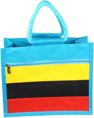 

Neska Moda BG43-Cotton Bag Waterproof Lunch Bag(Blue, 5 L)