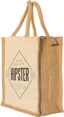 

Nisol Hipster Waterproof Lunch Bag(Beige, 12 inch)