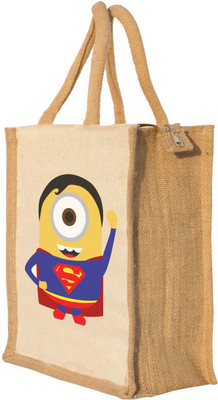 

Nisol Minion as Superman Waterproof Lunch Bag(Beige, 12 inch)