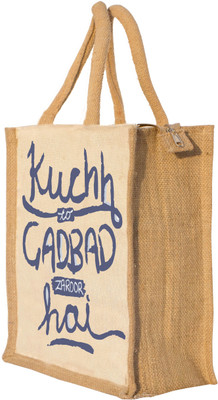 

Nisol Kuch Toh Gabdab Hai CID Dialogue Waterproof Lunch Bag(Beige, 12 inch)