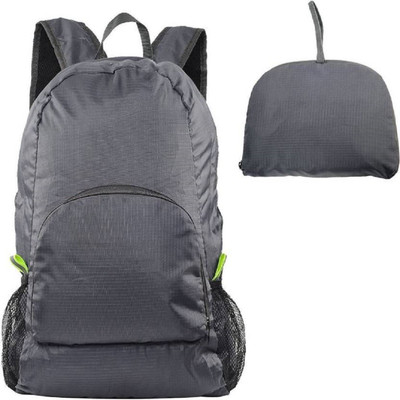 

holiday Multi functional Foldable Travel Luggage Bag Travel 10 L Backpack Waterproof Backpack(Grey, 10 L)