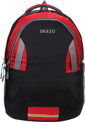 

DRAZO 1003 RED COMFORT Waterproof School Bag(Red, 30 L)