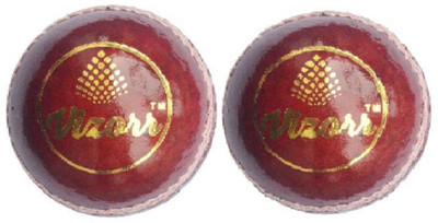 

Vizorr Pack of 2 Two Piece Leather Ball Cricket Leather Ball(Pack of 2, Red)