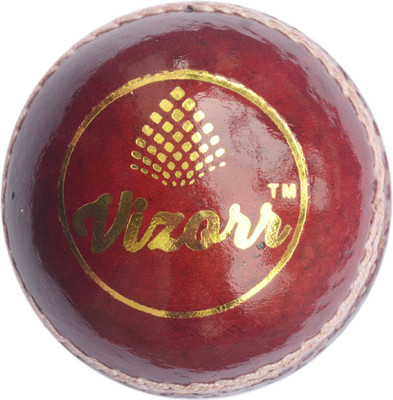 

Vizorr Pack of 1 Two Piece Leather Ball Cricket Leather Ball(Pack of 1, Red)