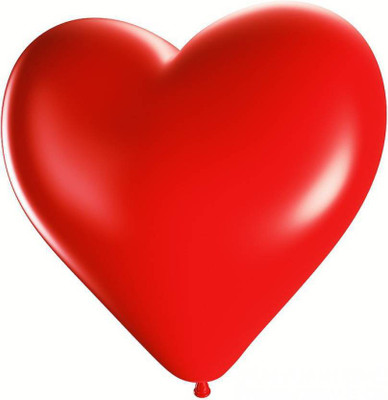 My Party Store Solid 3 Balloon(Red, Pack of 35)