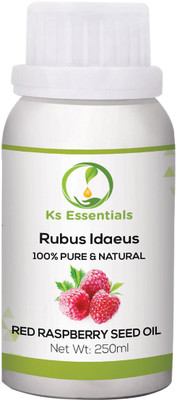 

Ks Essentials 100% Pure Red Raspberry Seed Oil (Rubus idaeus) Natural & Undiluted (250ml)(250 ml)