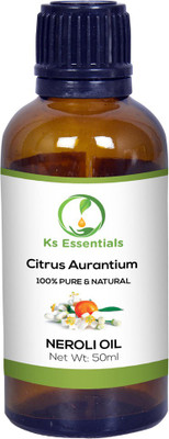

Ks Essentials 100% Pure Neroli Essential Oil Natural & Undiluted For Skin care & Hair (50ml)(50 ml)
