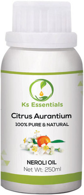 

Ks Essentials 100% Pure Neroli Essential Oil Natural & Undiluted For Skin care & Hair (250ml)(250 ml)