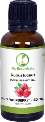 

Ks Essentials 100% Pure Red Raspberry Seed Oil (Rubus idaeus) Natural & Undiluted (30ml)(30 ml)