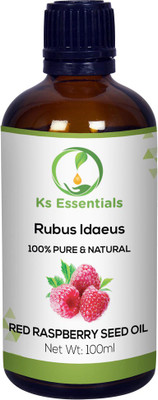 

Ks Essentials 100% Pure Red Raspberry Seed Oil (Rubus idaeus) Natural & Undiluted (100ml)(100 ml)