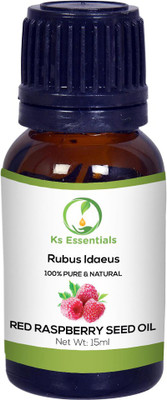

Ks Essentials 100% Pure Red Raspberry Seed Oil (Rubus idaeus) Natural & Undiluted (15ml)(15 ml)