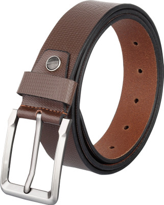 

Styler King Men Casual Brown Genuine Leather Belt