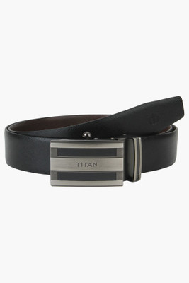

Titan Men Formal Black, Brown Genuine Leather Belt