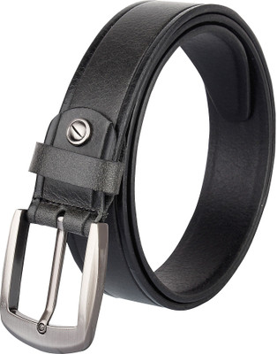 

Styler King Men Casual Black Genuine Leather Belt