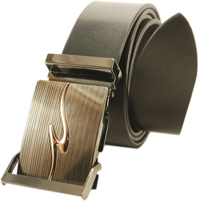 

The Rhino Men Formal, Casual Black Genuine Leather Belt