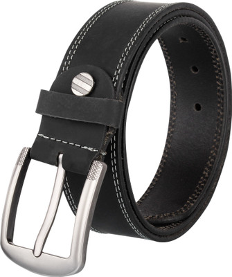 

Styler King Men Casual Black Genuine Leather Belt