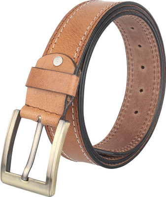 

Styler King Men Casual Tan Genuine Leather Belt