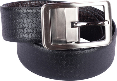 

swaggler Men Casual, Party, Formal Black, Brown Genuine Leather Reversible Belt