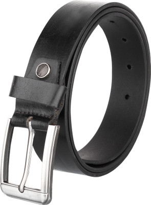 

Styler King Men Casual Black Genuine Leather Belt