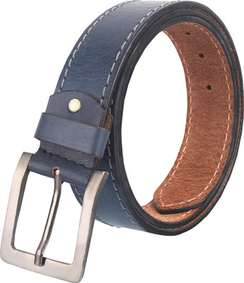 

Styler King Men Casual Blue Genuine Leather Belt