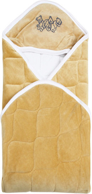 

Miss & Chief Hooded Baby Wrapper- Beige(Polyester, Beige