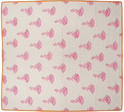 

BeFunky Floral  Crib Baby Blanket(Cotton, Multicolor