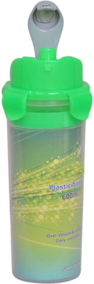 

SPORTSHOLIC Plastic Sipper Bottle For Gym, Cycling For Men Women 600 Sipper(Pack of 1, Black)