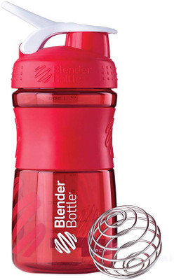 

Blender Bottle SportMixer Tritan Grip Shaker Bottle, Red/White, 20-Ounce 0.59 ml Sipper(Pack of 1, Red)