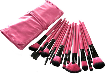 

Urban Beauty 18 Piece Makeup brush Set (Pink)(Pack of 18)