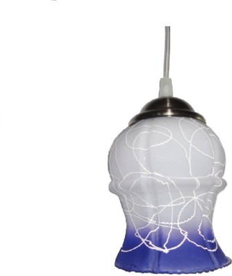 PR Prashant Decorative lighting & Lamps in Bese Collection Pendants Ceiling Lamp(Blue)