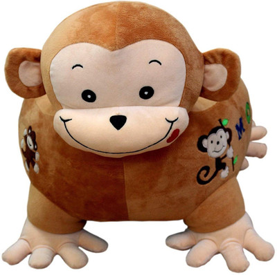 

Samaaya Baby Soft Plush Cushion Cotton Sofa Seat Infant Safety Car Chair Learn to Sit Stool Training Kids Support Sitting for Dining(Brown)