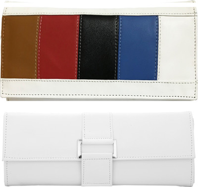 

Lady bar Casual, Party, Formal White, White Clutch