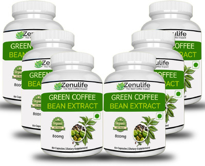 

zenulife Green Coffee - 60 Capsules - (Pack of 6) (60 No) Instant Coffee 60 g(Pack of 6)