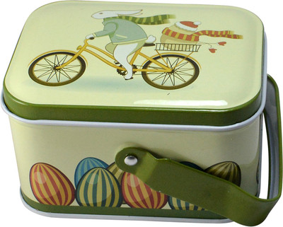 

Saamarth Impex Small Size Metal Box Coin Saving Printed Multi-Purpose Useful Box For Kids-Green Coin Bank(Green)