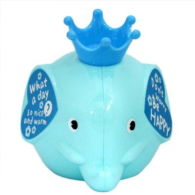 Tootpado Piggy Bank For Kids Elephant - Blue - (1BOX193) - Draw As You Wish Girls Coin Bank Coin Bank(Blue)
