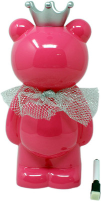 

Tootpado Piggy Bank For Kids Teddy Bear - Pink - (1BOX191) - Draw As You Wish Girls Coin Bank Coin Bank(Pink)