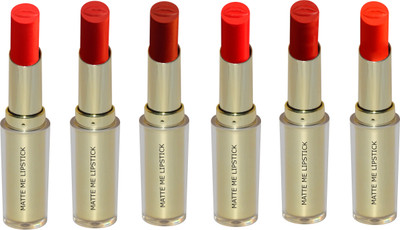 

firstzon™ Matte Me Lipsticks Special Combo(SET D, 3.8 g)