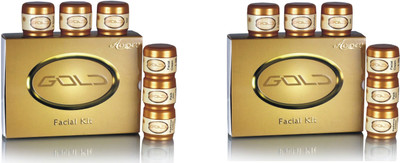 

Adidev Herbals Gold Home Care Facial Kit Combo(Set of 2)
