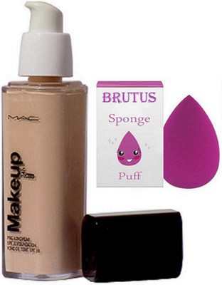 

Brutus Sponge Puff ,Makeup Pro Long Wear Foundation(Set of 2)