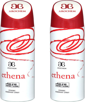 

AROCHEM ETHENA-2 DYNAMIC DEODORANT BODY SPRAY BODY DEO SPRAY Body Spray - For Men & Women(400 ml, Pack of 2)
