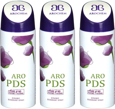 

AROCHEM ARO PDS-3 DYNAMIC DEODORANT BODY SPRAY BODY DEO SPRAY Body Spray - For Men & Women(600 ml, Pack of 3)