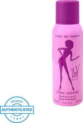

Ulric De Varens Chic Issme Deodorant Spray - For Women(125 ml)