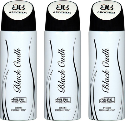 

AROCHEM BLACK OUDH-3 DYNAMIC DEODORANT BODY SPRAY BODY DEO SPRAY Body Spray - For Men & Women(600 ml)
