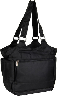 

Bazaar Pirates Nappy Bag Multiple Pockets Messenger Diaper Bag(Black)
