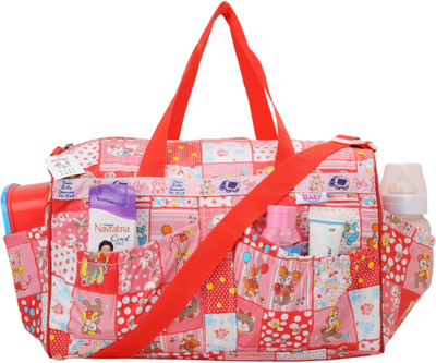 

Indi Bargain Mamas Bag, Baby Carrier Bag, Travelling Bag, Kids Care Bag, Diaper Bag Multipurpose Multipocket Bag(Red)