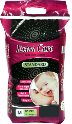 

Extra Care Standard Pullups Pant Style diapers Extra Large 28 Pcs 12-17 Kgs for kids easy to wear just like pants - XL(28 Pieces)
