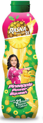 

Rasna Squash 750 ml, Pineapple Pack of 2 750 ml(Pack of 2)