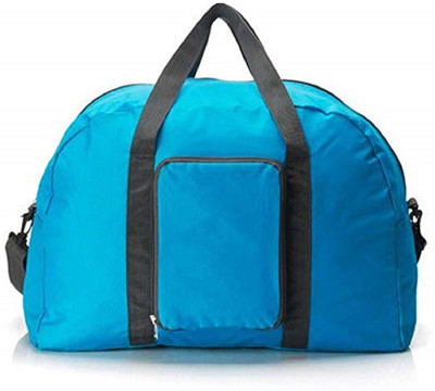 

BANQLYN (Expandable) Large Travel Duffel Gym Bag Sport Women Men Foldable Duffle Shoulder Bag Travel Duffel Bag(Blue)